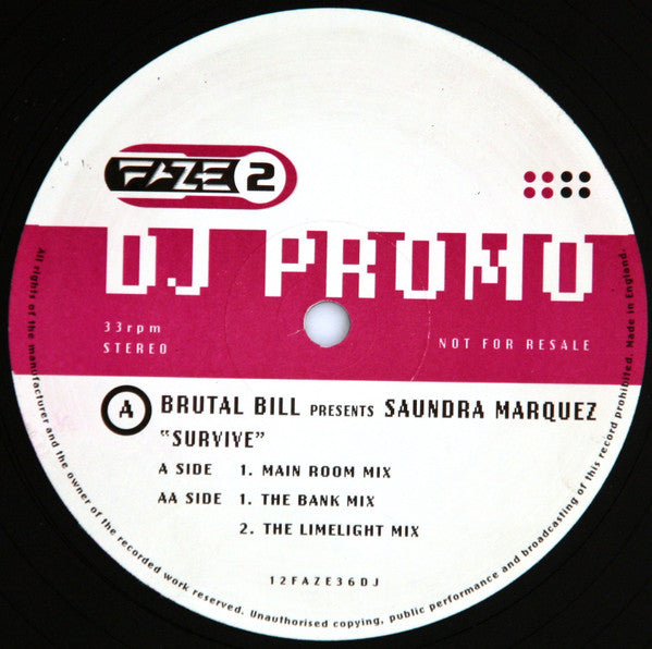 Survive Brutal Bill,Saundra Marquez