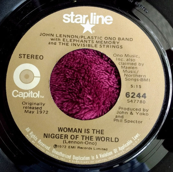 Stand By Me / Woman Is The Nigger Of The World | Rectangle Triangle