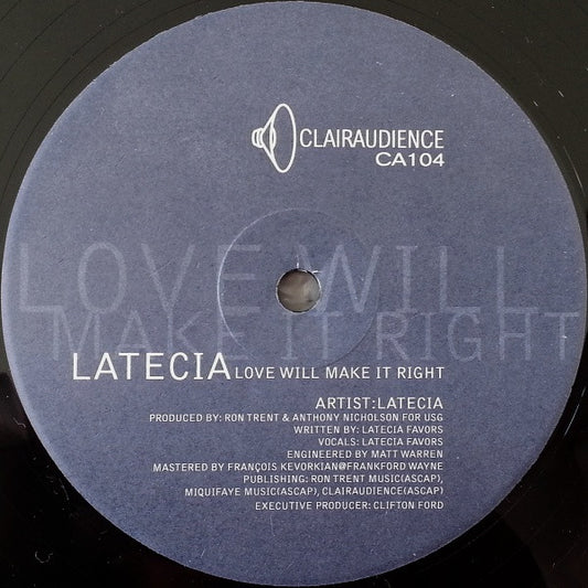 Love Will Make It Right