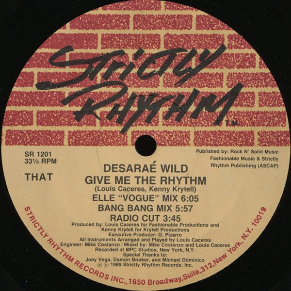 Give Me The Rhythm Desaraé Wild