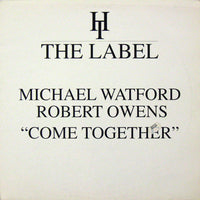 Rectangle Triangle's "Come Together" artwork featuring abstract geometric shapes on a white background.