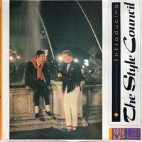 Rectangle Triangle The Style Council album cover featuring abstract geometric shapes and bold typography.