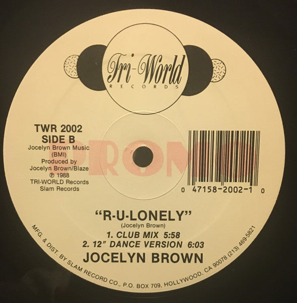 R-U-Lonely Jocelyn Brown