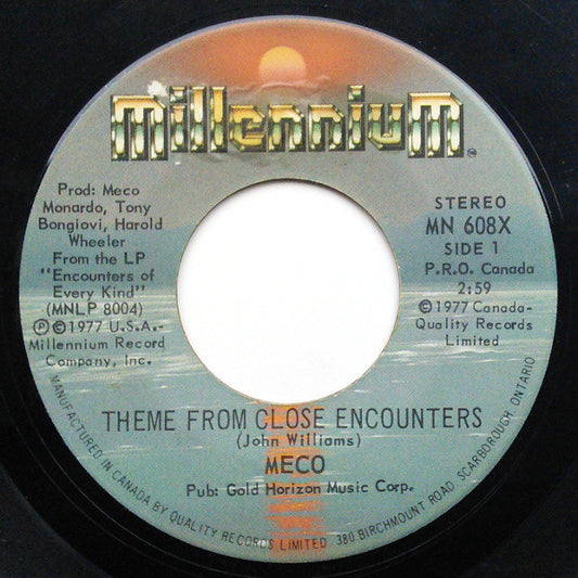 Meco* - Theme From Close Encounters / Roman Nights