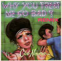 Rectangle Triangle remix cover art for "Why You Treat Me So Bad," featuring vibrant abstract design and bold typography.