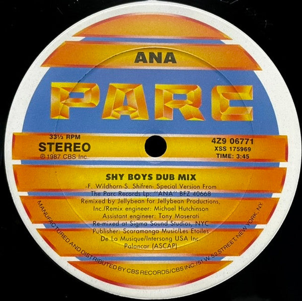 Shy Boys (Special 12" Remix) | Rectangle Triangle  