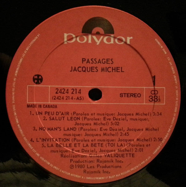 Passages Jacques Michel