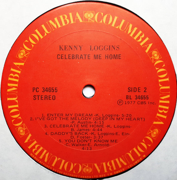 Celebrate Me Home Kenny Loggins