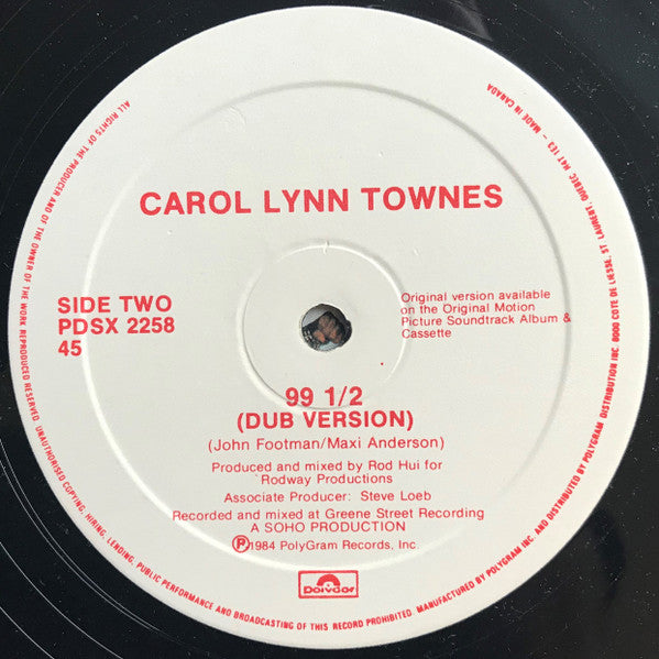 99 1/2 Carol Lynn Townes
