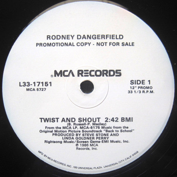 Twist And Shout 2 Rodney Dangerfield