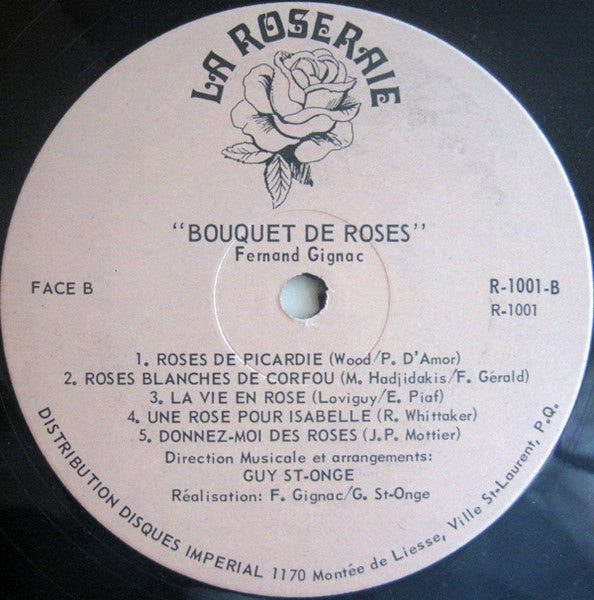 Bouquet De Roses Fernand Gignac
