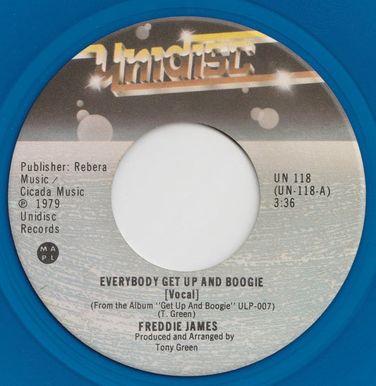 Freddie James - Everybody Get Up And Boogie