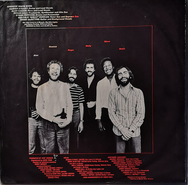 Warmer Communications Average White Band