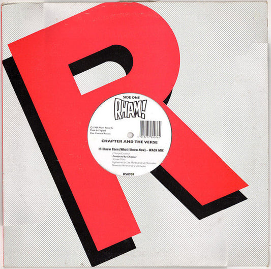 If I Knew Then (What I Knew Now)