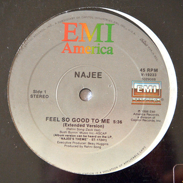 Feel So Good To Me Najee