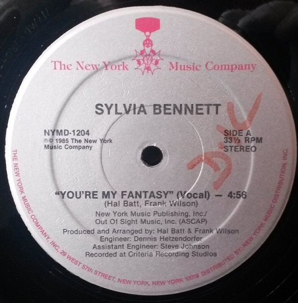 You're My Fantasy Sylvia Bennett