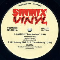 Rectangle Triangle Sinmix Volume 8 music album cover featuring abstract geometric shapes and vibrant colors.