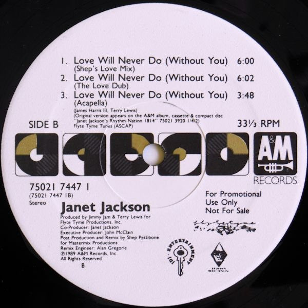 Love Will Never Do (Without You) Janet Jackson