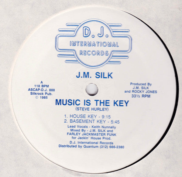 J.M. Silk - Music Is The Key