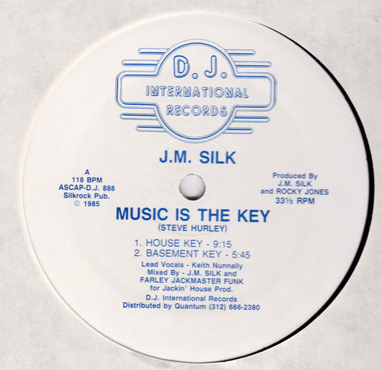 J.M. Silk - Music Is The Key