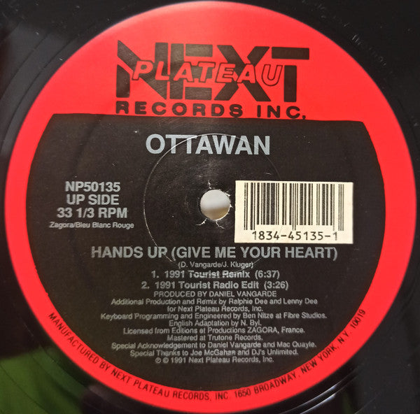 Hands Up (Give Me Your Heart) Ottawan