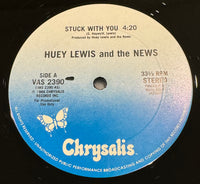 Huey Lewis & The News - Stuck With You, 12" vinyl, on Chrysalis (1986)