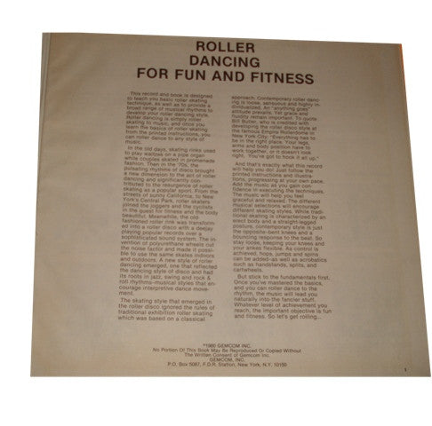 Roller Dancing For Fun And Fitness Various