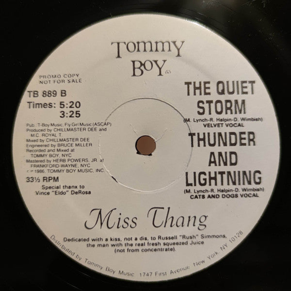 Thunder And Lightning / The Quiet Storm | Rectangle Triangle  