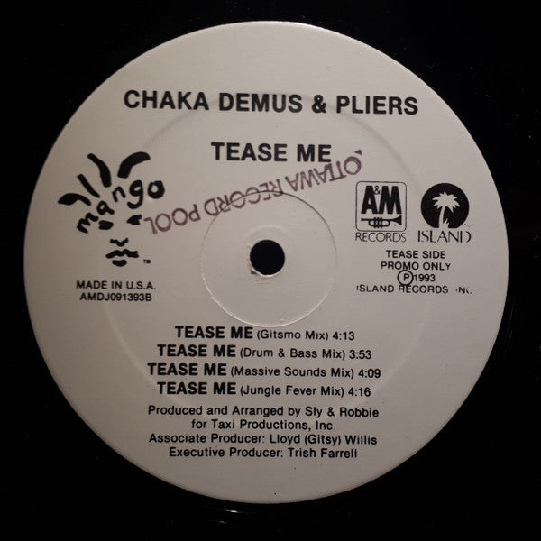 Boom Shack-A-Lak / Tease Me Apache Indian,Chaka Demus & Pliers