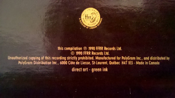FFRR - Gold On Black 1990 | Rectangle Triangle  