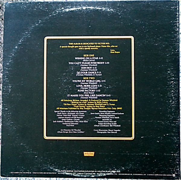 In Full Bloom Rose Royce