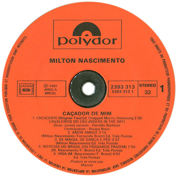 Caçador De Mim Milton Nascimento