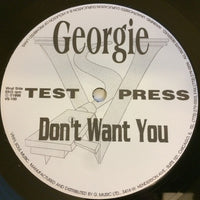 Rectangle Triangle "Don't Want You" graphic t-shirt featuring bold text design on soft cotton fabric.