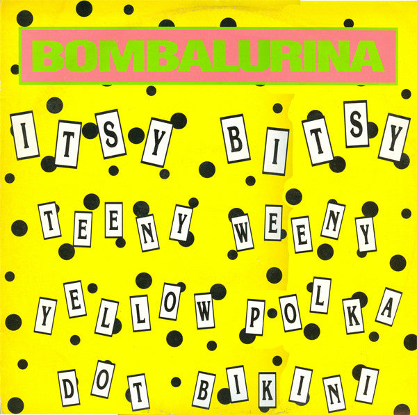 Itsy Bitsy Teeny Weeny Yellow Polka Dot Bikini Bombalurina