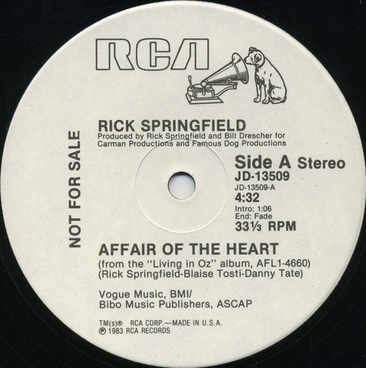 Affair Of The Heart