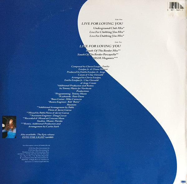 Live For Loving You Gloria Estefan