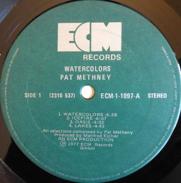 Watercolors Pat Metheny