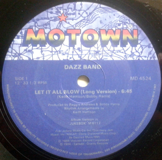 Dazz Band - Let It All Blow