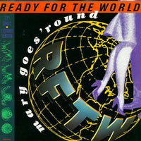 Extended version of "Mary Goes 'Round" album cover by Rectangle Triangle, featuring abstract geometric art in vibrant colors.