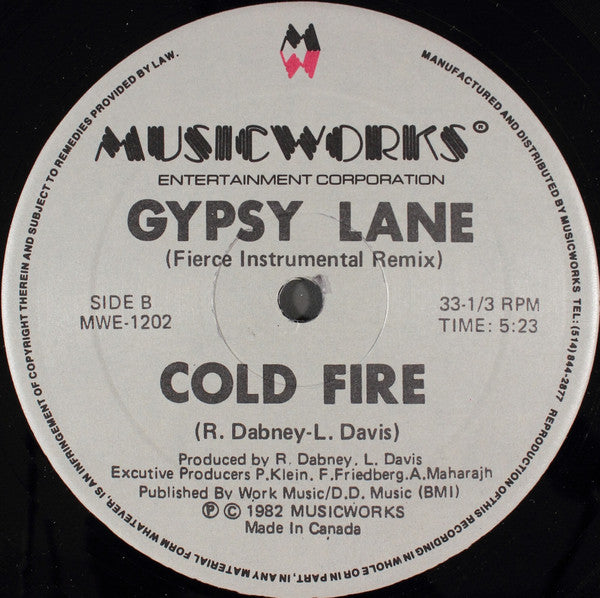 Cold Fire 2 Gypsy Lane