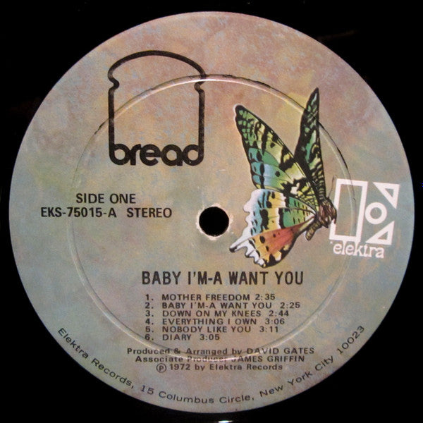 Baby I'm-A Want You Bread