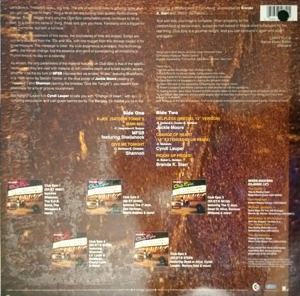 Club Epic (A Collection Of Classic Dance Mixes) Volume 6 | Rectangle Triangle  