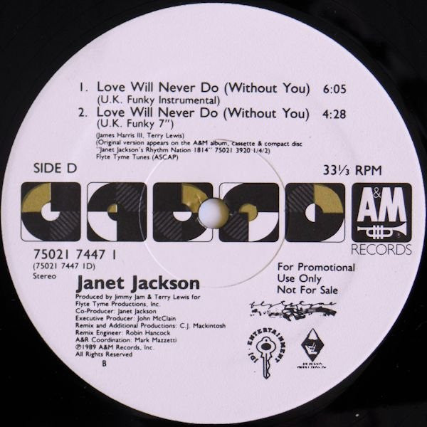 Love Will Never Do (Without You) Janet Jackson