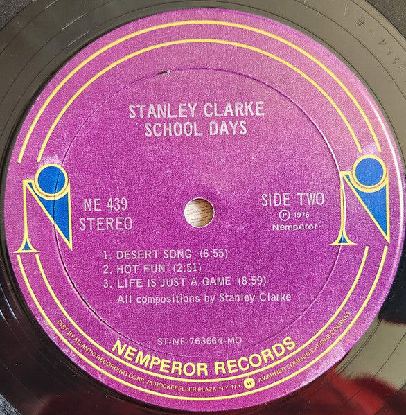 School Days Stanley Clarke