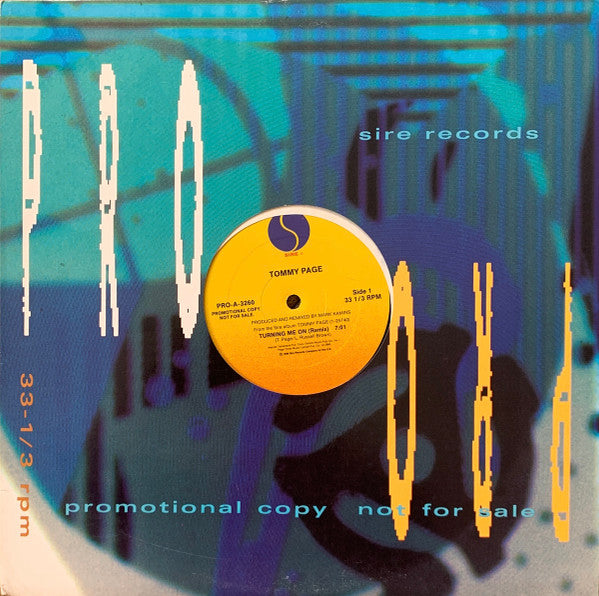 Turning Me On (Remix) Tommy Page
