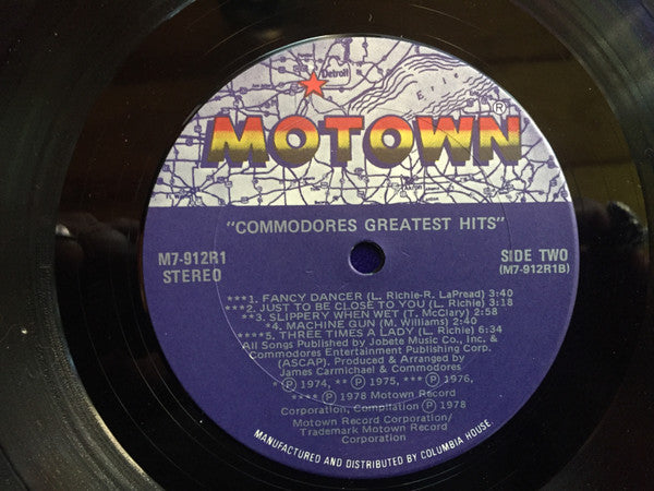 Greatest Hits Commodores