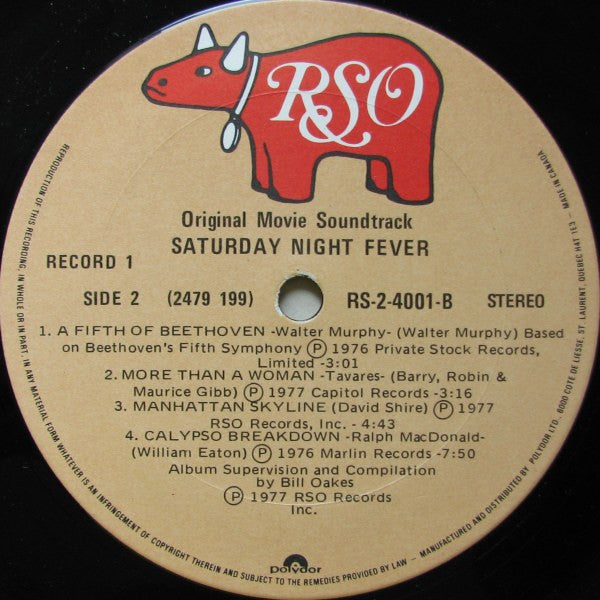 Saturday Night Fever (The Original Movie Sound Track) Various