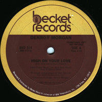 Rectangle Triangle High On Your Love album cover featuring artistic design with vibrant colors and abstract shapes.