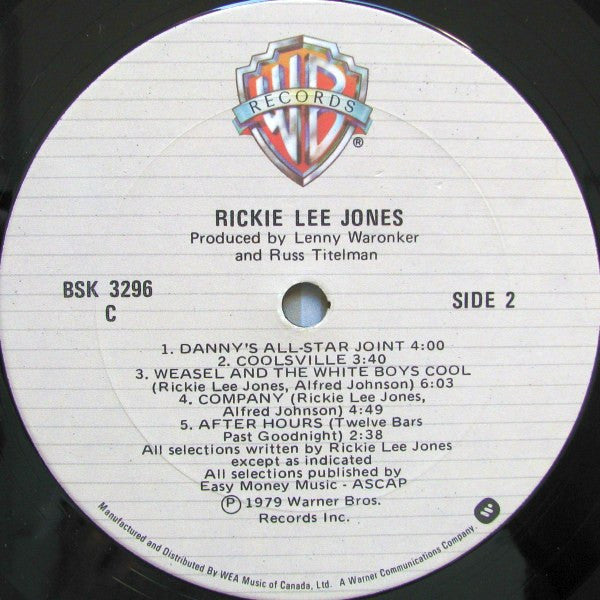 Rickie Lee Jones Rickie Lee Jones