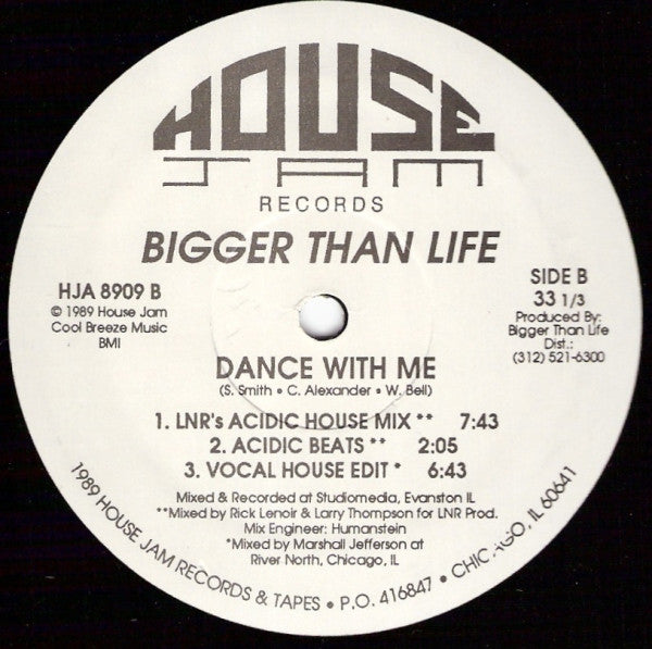 Dance With Me Bigger Than Life
